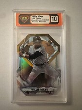 2022 Topps Series 1 - Diamond Greats Die-Cuts #DGDC-25 Willie Mays Flawless 10