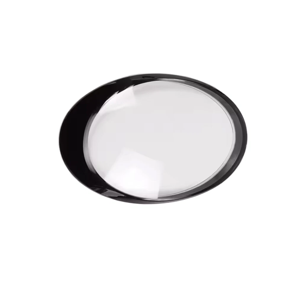 Pair Headlight Clear Lens Cover Black Ring For Porsche 911 997 Carrera 2006-2012 - image 2 of 4