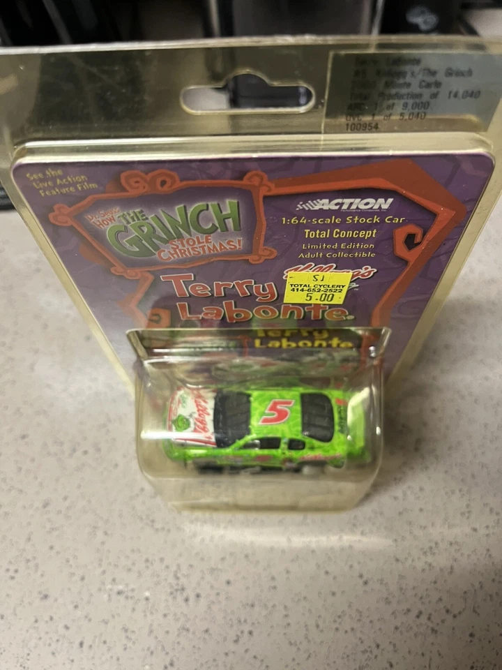 Экшн-фигурка Терри Лабонте 2000 How The Grinch Stole Christmas 1:64 #5 - Изображение 2 из 3