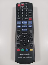 Panasonic N2QAYB000575 Blu-Ray Disc Player IR6 Remote Control - Tested, Works
