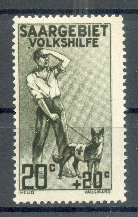 Saar 122II ABART MNH POSTFRISCH 150EUR (E8285