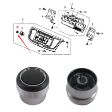 For Honda Accord 2013-17 Car Front Volume Control Knob Replacment 39102-T2A-A01
