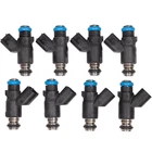 8- 80lb/hr Turbo Fuel Injectors Fits 1999-2013 GM Truck SUV LQ4 LQ9 LM7 L96 TBSS
