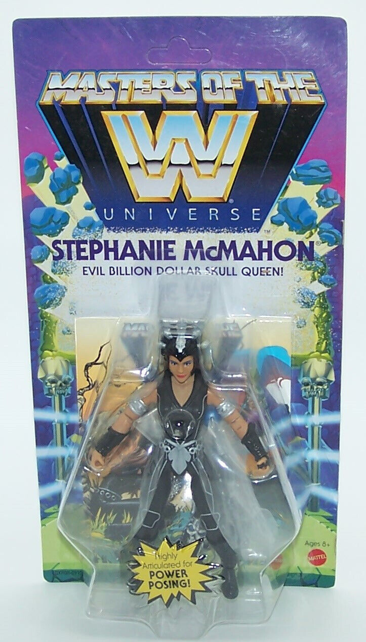 Stephanie McMahon Masters Of The WWE Universe Mattel Wrestling Figure BRAND NEW!