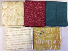 FAT QUARTER BUNDLE OF 5-100 COTTON - F391