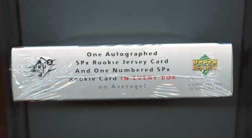 2004-05 UPPER DECK SPx BASKETBALL UNOPENED FACTORY SEALED HOBBY BOX, 072425 - Picture 2 of 3