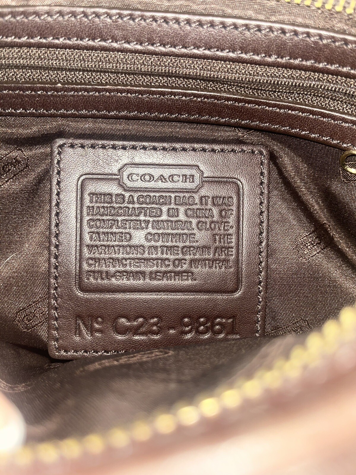 Vintage Coach Shoulder bag eBay