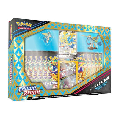 Crown Zenith Shiny Zacian Premium Figure Collection (Pokemon) Sealed  x4