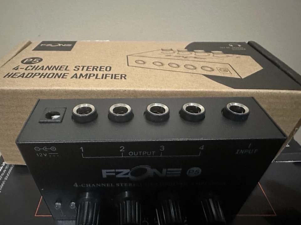 FZONE P5 4-Channel Stereo Headphone Amplifier  - Image 2 of 3