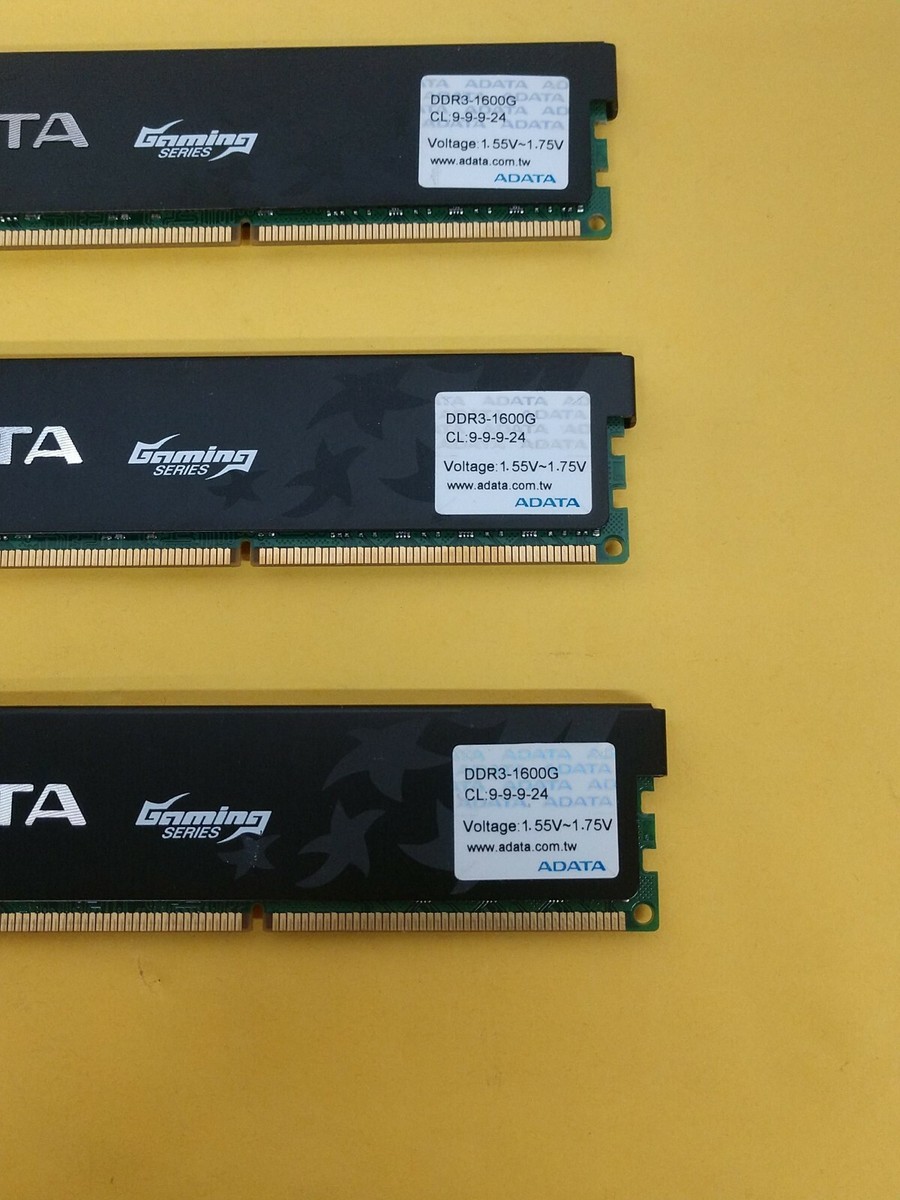 ADATA Barette Mémoire 4GB DDR3 pour Ordinateur de bureau