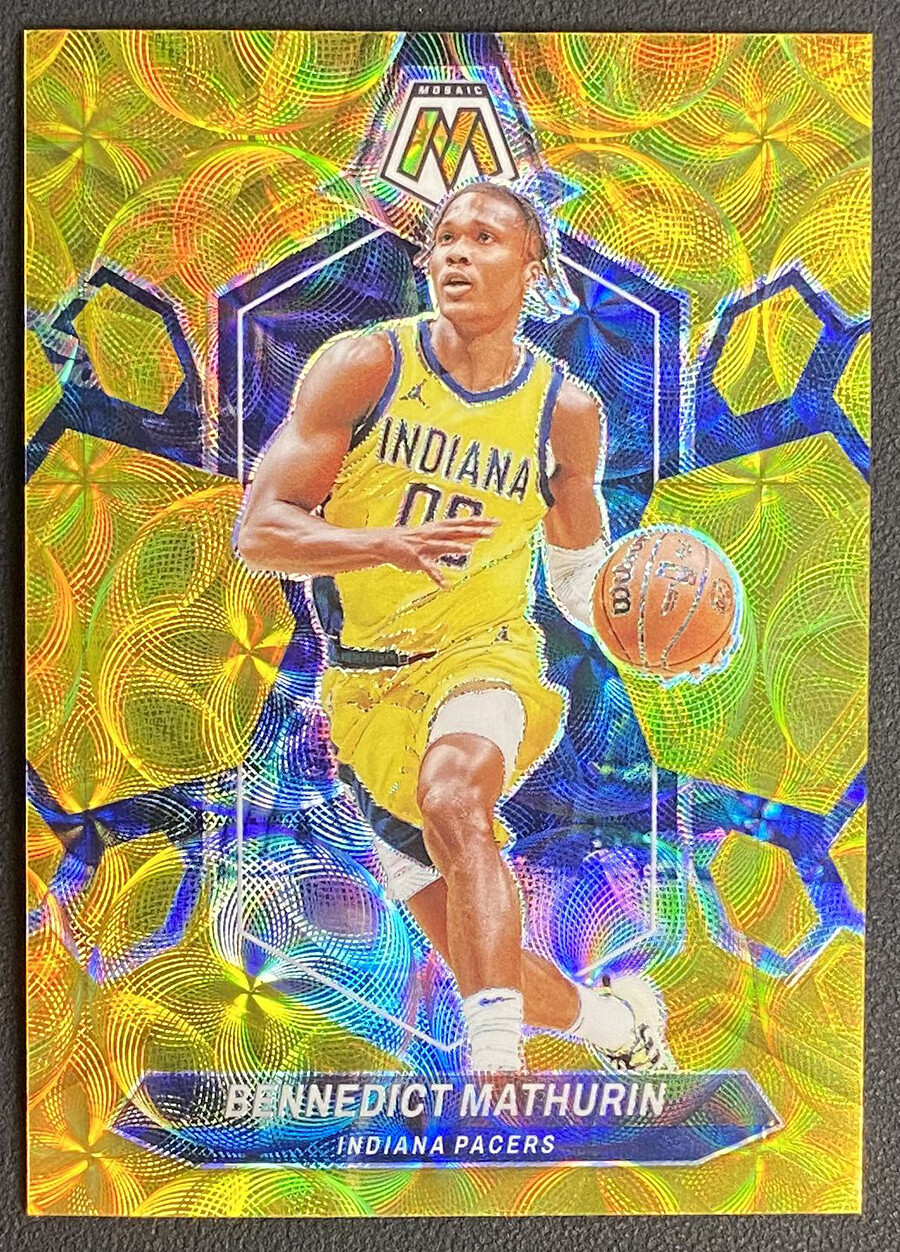 Bennedict Mathurin 2023 Prizm #14 Gold /10 Price Guide - Sports
