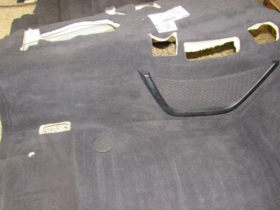 BMW F10 M5 550I 535I 528I 2013-2016 alfombra de piso delantero climatización 4 zonas OEM 14491 Foto 3 de 4