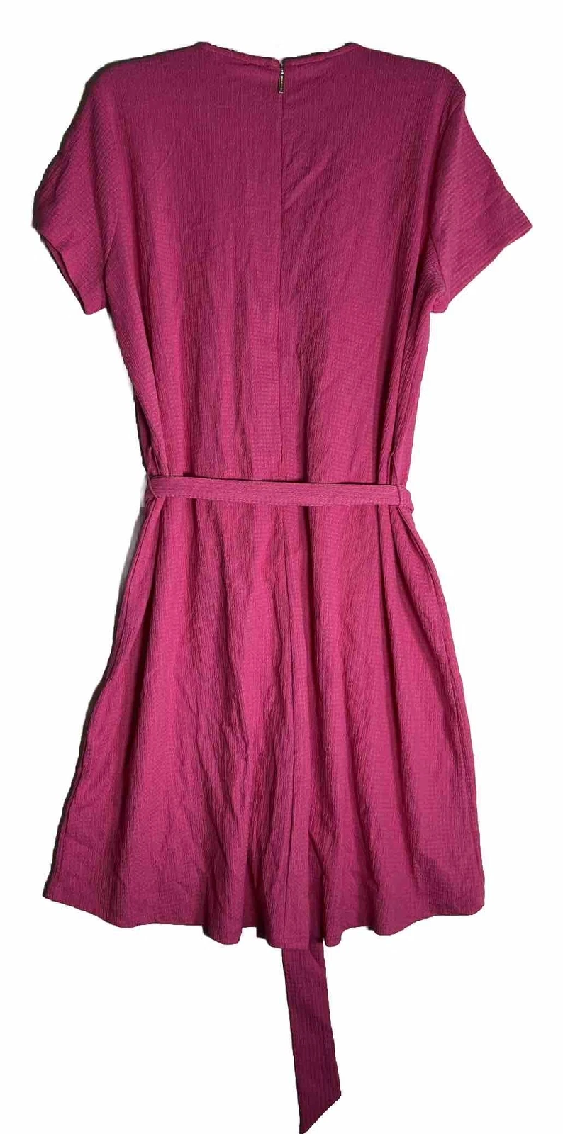 Abito ritagliato da donna Michael Michael Kors collo a catena rosa ciliegia US XL