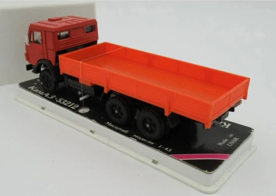 ORIGINAL  KAMAZ ZIL MADE in CCCP VOLGA GAZ VAZ 1/43 NOVOEXPORT USSR Russian - Bild 2 von 4