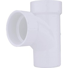 Charlotte Pipe 2 In. Hub DWV Sanitary Street Tee PVC 00403  0800HA Charlotte