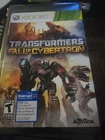 Transformers: Fall of Cybertron (Microsoft Xbox 360, 2012)