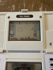 Vintage 1982 Nintendo Game & Watch OIL PANIC OP-51 Multi Screen