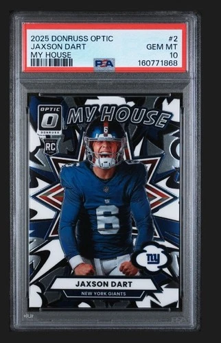 2025 Donruss Optic Jaxson Dart Base (PSA 10)