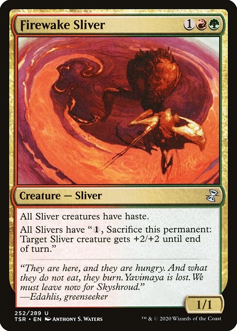 Firewake Sliver NonFoil Time Spiral Remastered 252 NM MTG