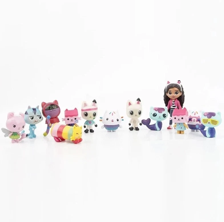 13pcs/set Gabby's Dollhouse Action Figure Cute Doll Collection Model Toys - Image 2 of 4