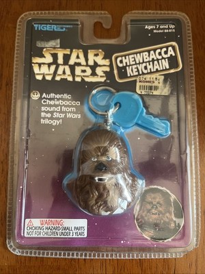 Vintage 1997 Tiger Electronics Inc Star Wars Chewbacca Keychain