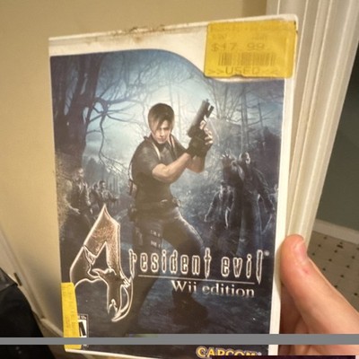 Capcom Resident Evil 4: Wii Edition Nintendo Wii 2007 Manual Included