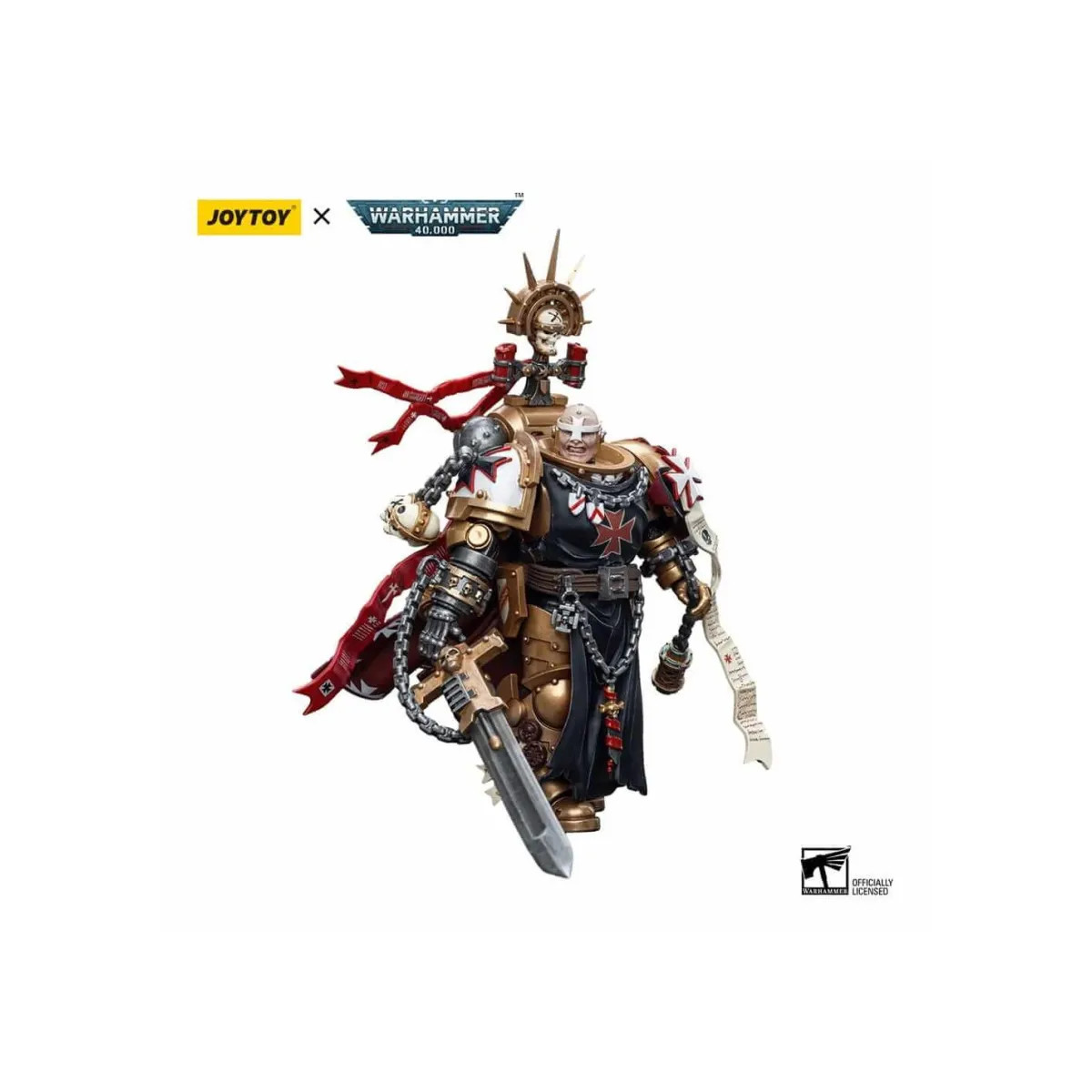JoyToy Warhammer 40k Black Templar Helbrecht jouet articulé de science-fiction