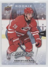 2016-17 Upper Deck MVP Metropolitan Division Rookie Redemption Sebastian Aho e9p