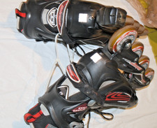Bladerunner Pro 80 Rollerblades Inline Skates Men s Size 10 Black/red