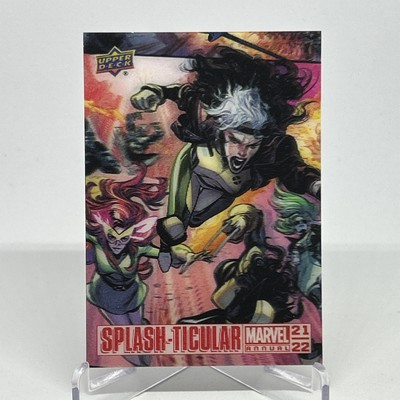 #ad 2021 22 Upper Deck Marvel Annual Splash Ticular #N1S 9 X Men $4.49