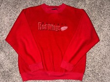 Vintage 90s Detroit Red Wings America  s Favorites Sport Sweatshirt NHL