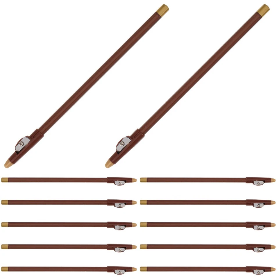 12 Pcs Eye Brow Eyeliner Pen Makeup Cosmetic Tool Waterproof Eyebrow Pencil - Image 2 of 4