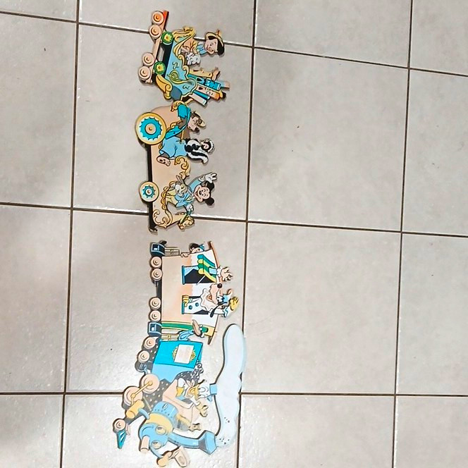 Disney Mickey Mouse & Friends Casey Jr. Circus Train Nursery Wall Hanging Decor