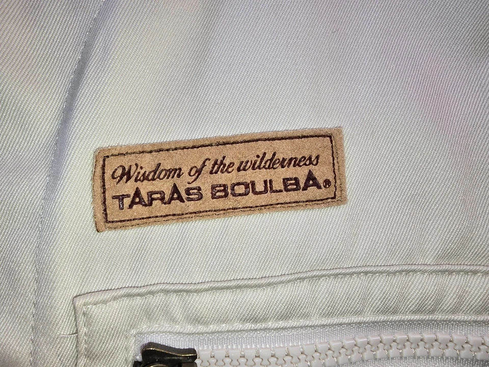 Taras Boulba Outdoor Hunting Vest M – Khaki Cotton Blend – Imported from Japan - Image 2 of 4