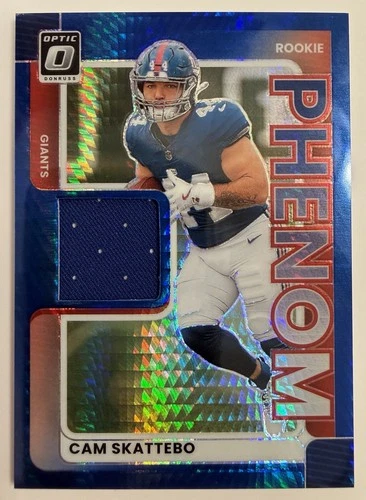 2025 Donruss Optic Cam Skattebo Base (RAW)