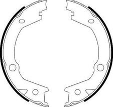 Mâchoire de frein Ssangyong RODIUS