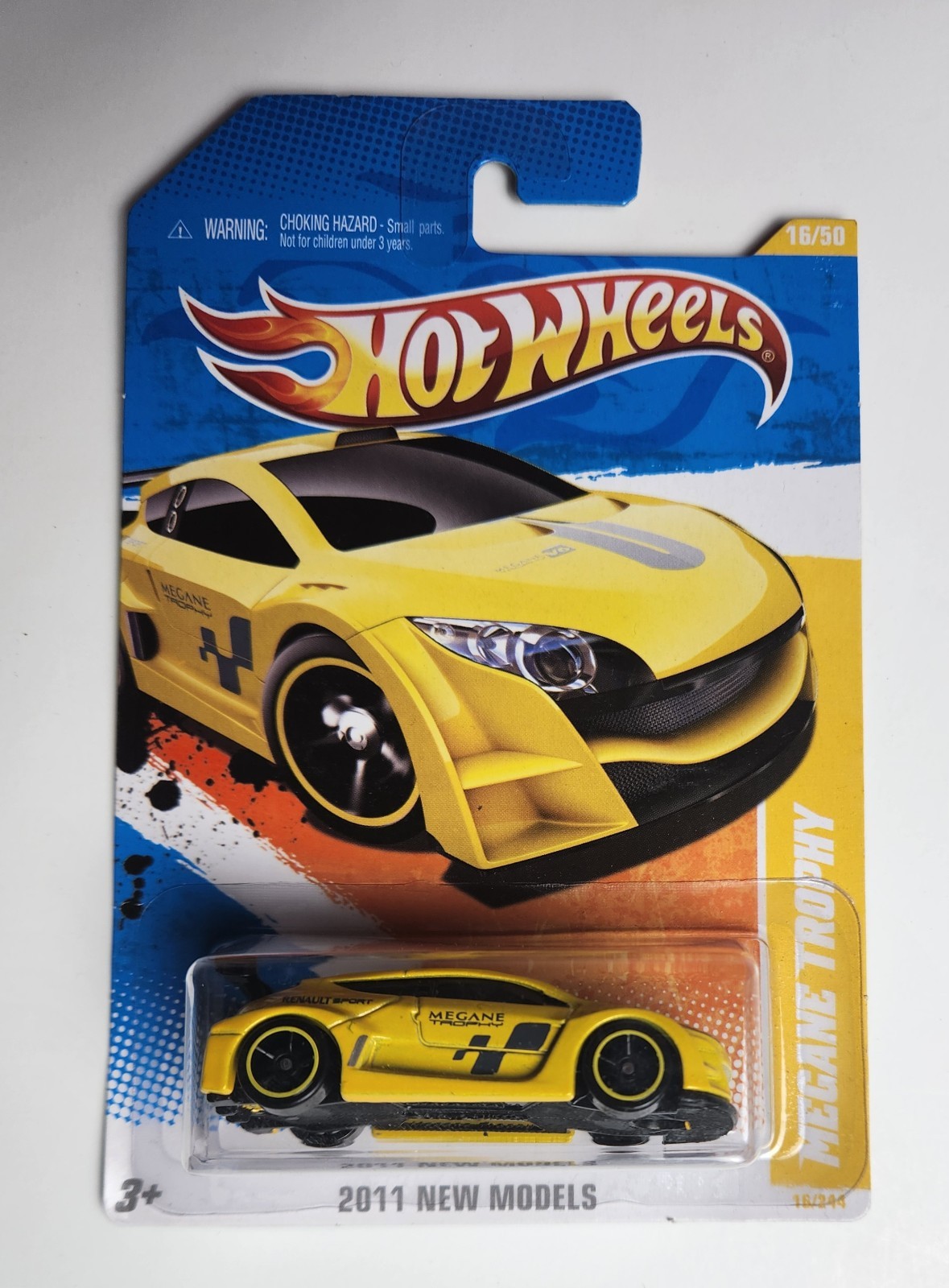 Hot Wheels 2011 Megane Trophy New Models #16/50 Yellow 16/244