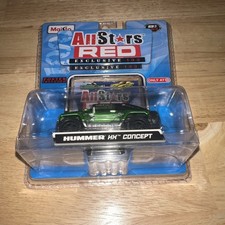 maisto all stars red hummer hx concept