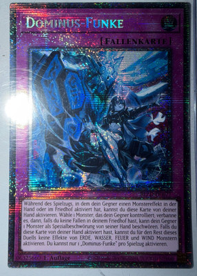 YuGiOh Dominus-Funke Starlight Rare, Blazing Dominion, Deutsch, NM