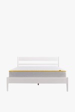 DFS Eve Sleep White Gloss Minimal Super King Bed Frame RRP £700