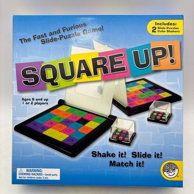 Square Up! COMPLETE Mindware 2009 Tile Strategy Puzzle Race