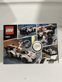 LEGO Speed Champions Audi R18 e-tron quattro (75872) Complete Set 166 pcs 7-14