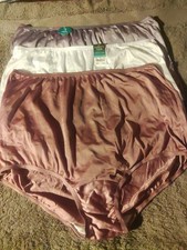 Lot Of 3 Sz 9 VanityFair "Perfectly Yours" Traditional Brief Panties 100 Nylon