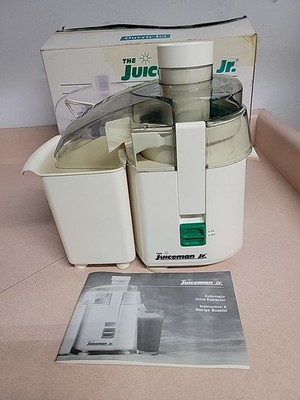 Juiceman Jr. JM-1 Electric Centrifugal Juicer 410W w/ Manual, Tested Works