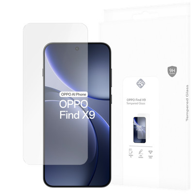 Panzerfolie Schutzglas OPPO Find X9 Displayschutz - Cazy - Transparant
