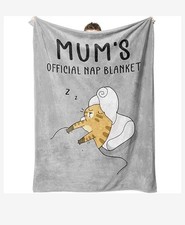 Blanket , Mum Gifts for Mothers Day, Mum Birthday Gifts Blanket, easter Gift 