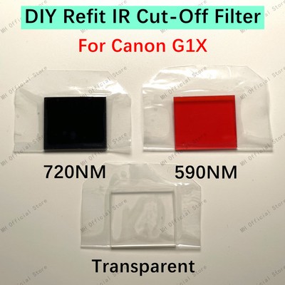 Canon G1X Camera DIY Refit IR Cut Off Filter CCD CUT-OFF Infrared Modification