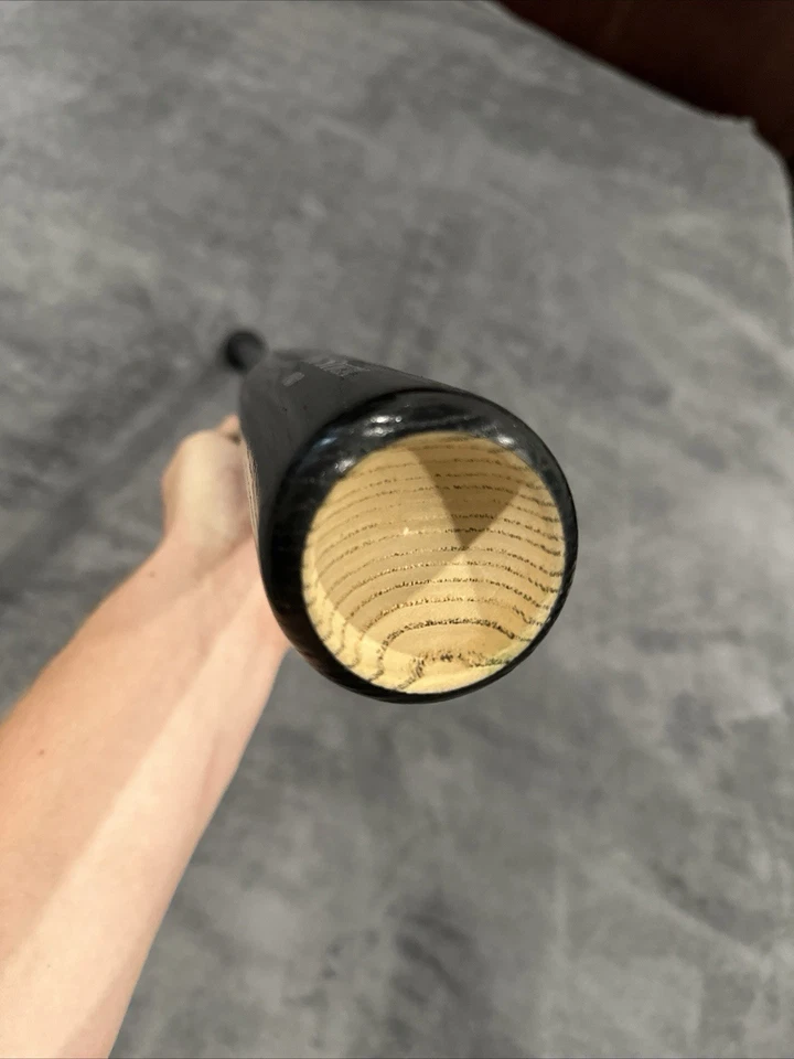 Murciélago de madera de fresno Rawlings 141BR modelo profesional palo grande hueso frotado 34 pulgadas PRE-USADO Foto 4 de 4