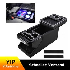 Staufach Mittelkonsole f&uuml;r Mercedes Benz V-Klasse Vito W447 LED USB + Induktion