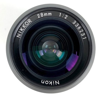 Nikon Nikkor 28mm f/2.8 Non‑AI Wide Angle Manual Focus Prime Lens